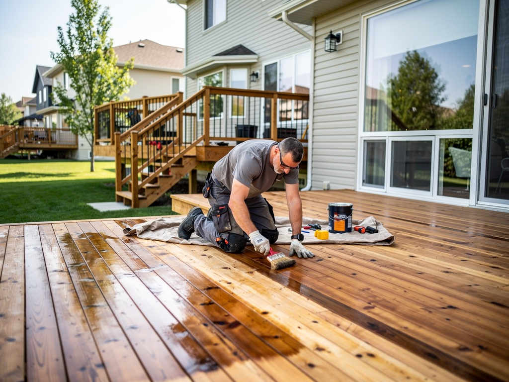 Deck Staining Winnipeg — Winnipeg